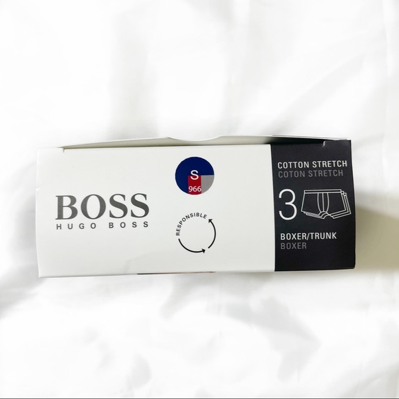 BOSS HUGO BOSS COTTON STRETCH BOXER/TRUNK - Picture 5 of 5